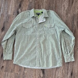 Panhandle Green Button Down Shirt